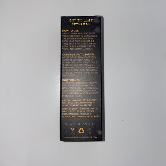 DEAR MIDNIGHT - Set To Last Setting Spray - Picture 2 of 2